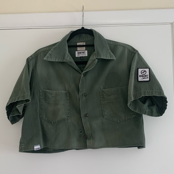 RCNSTRCT Vintage crop top - Picture 2 of 7